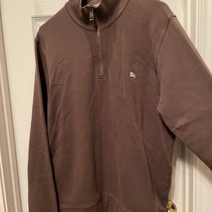Men’s Burberry half zip pull over